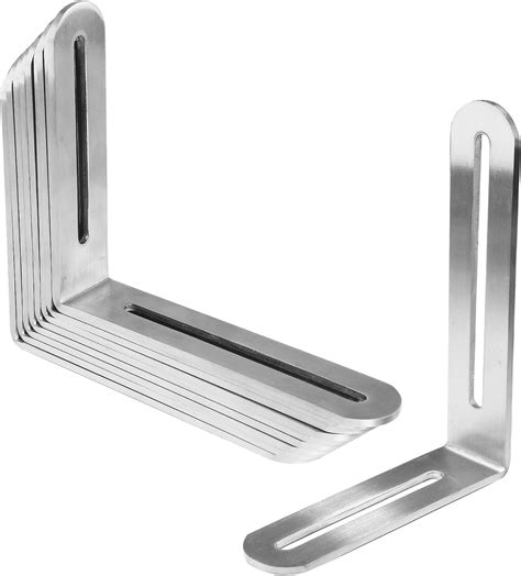 slotted metal brackets|angle brackets with slotted hole.